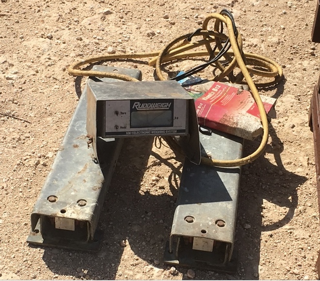 Ruddweigh Cattle Scales For Sale Farm Tender